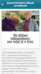 Mobile Screenshot of mealsonwheelssb.org